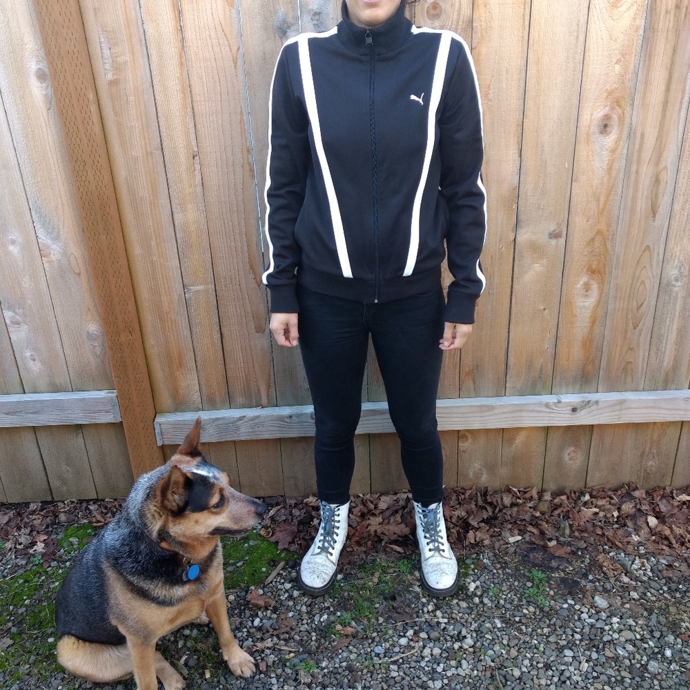Puma warm up jacket
